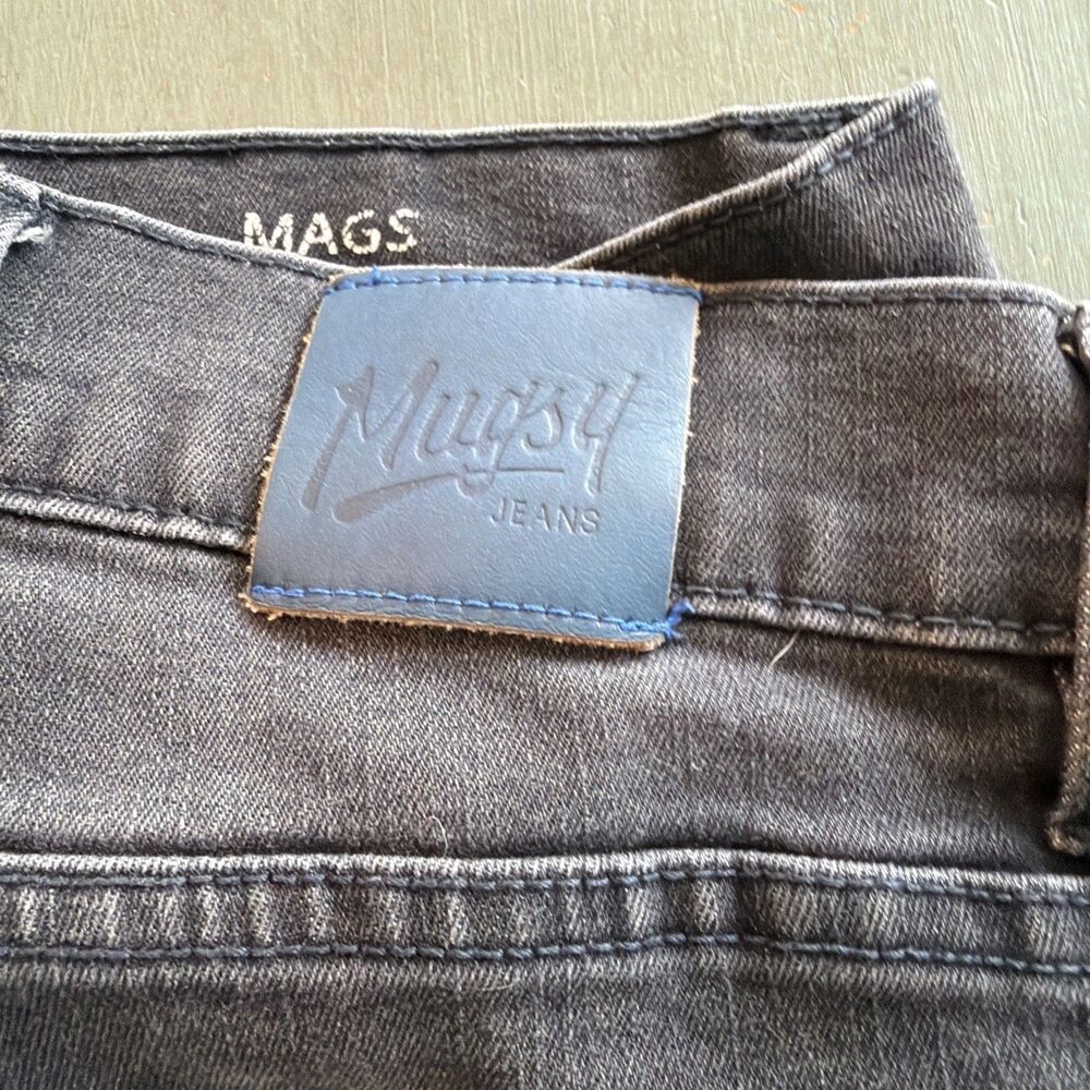 Men’s Mugsy Mags Stretchy Black/Grey  Stretchy Jeans Size 31x30 Style FLX4NKG - Picture 13 of 14
